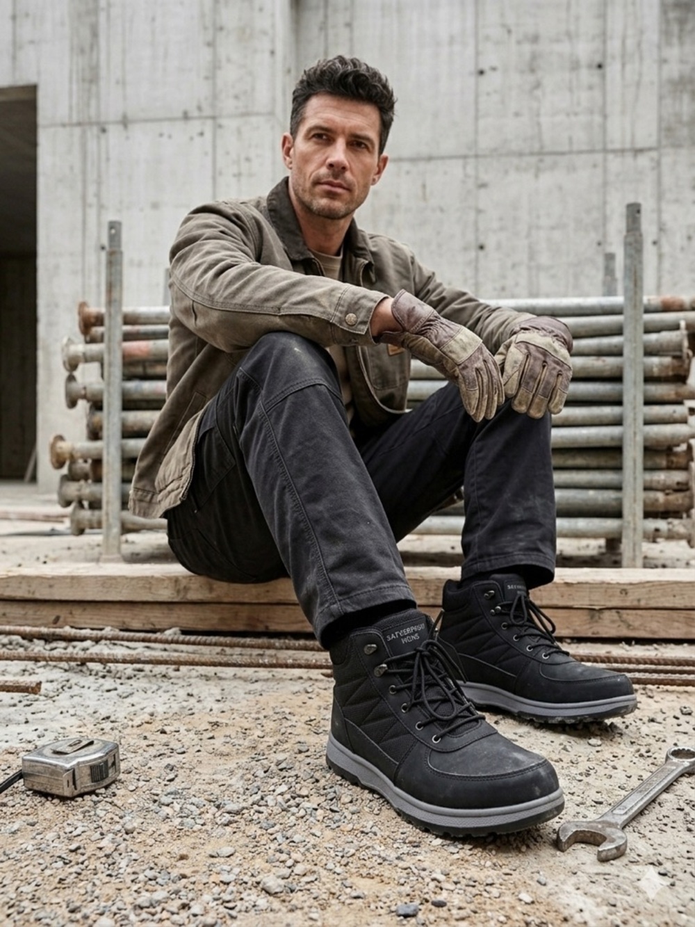 Weatherproof Men’s Stoll Cold Winter Boots - Size 9 M - Black - NEW (NWOB)